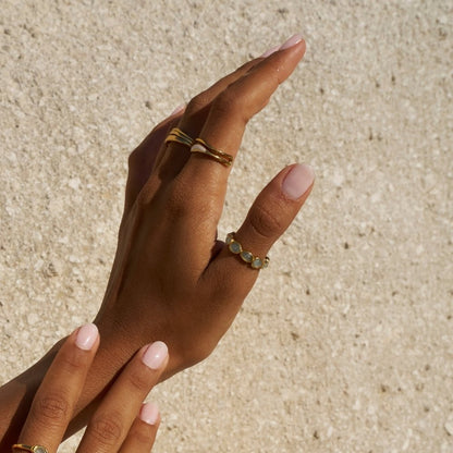 Elise Moonstone Ring
