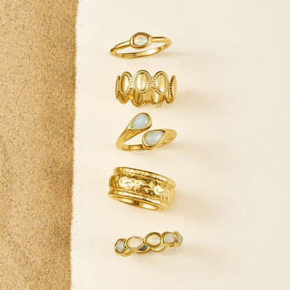 Elise Moonstone Ring
